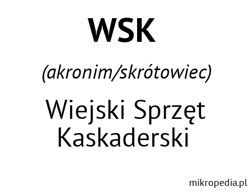 WSK