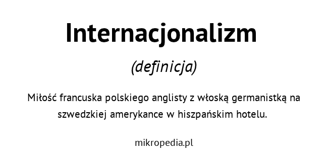 Internacjonalizm